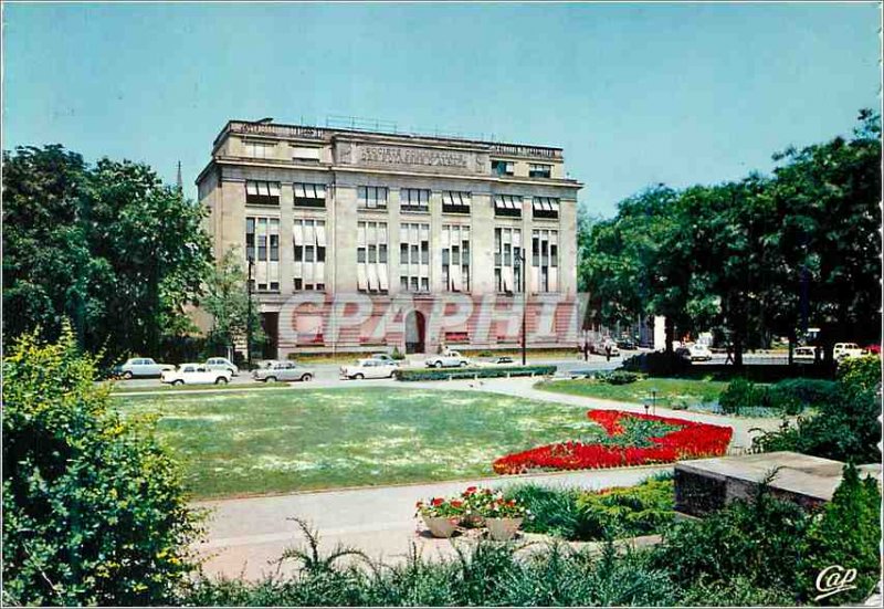 Modern Postcard Mulhouse (Haut Rhin) The Station Park