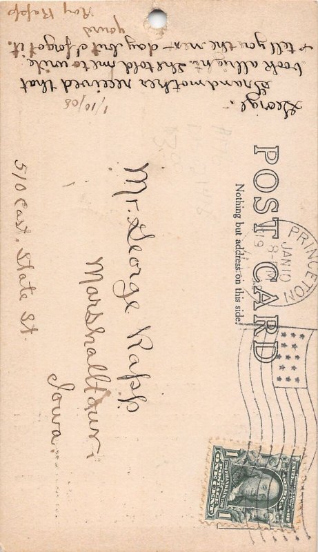 J46/ Warren Ohio RPPC Postcard c1910 Packard Enamel Ignition Cable  344