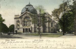 germany, GERA, REUSS, Fürstl. Theater (1903)