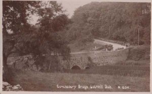 Lathkill Dale Bridge Derby Derbyshire Antique Real Photo Postcard
