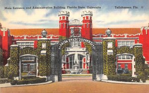 Main Entrance and Administration Building Florida State University Tallahasse...