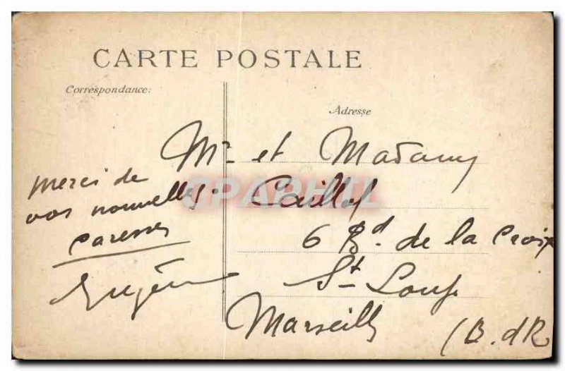 Postcard Old Paris Buttes Chaumont The Suspension Bridge