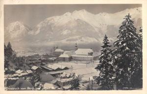 Innsbruck Austria Birdseye View Of City Real Photo Antique Postcard K83453