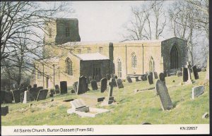 Warwickshire Postcard - All Saints Church, Burton Dassett   RS2169