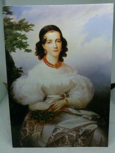 Vtg Postcard Portrait of a German Princess by Francois Joseph Kinsoen 1771-1839