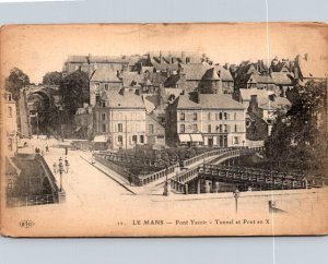 France Le Mans Pont Yssoir Tunnel et Pont en X