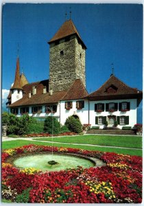 Postcard - Spiez Castle - Spiez, Switzerland