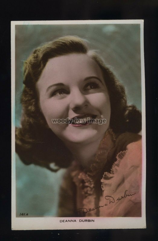 b0635 - Film Actress - Deanna Durbin - Art Photo No.141 A - postcard