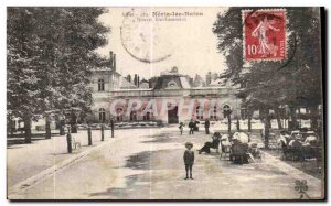 Old Postcard Neris Les Bains New Establishment