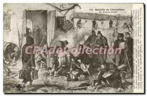 Old Postcard Battle of Champigny An outpost