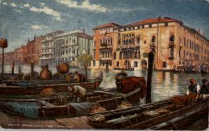 Tuck Venice Italy Grand Canal 7038 c1910 Postcard