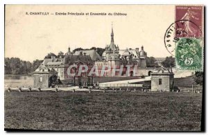 Postcard Old Main Entree Chantilly and Ensemble du Chateau