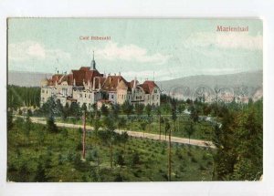 3058981 AUSTRIA Marienbad Cafe Rubezahl HOTEL old RPPC 1908 y