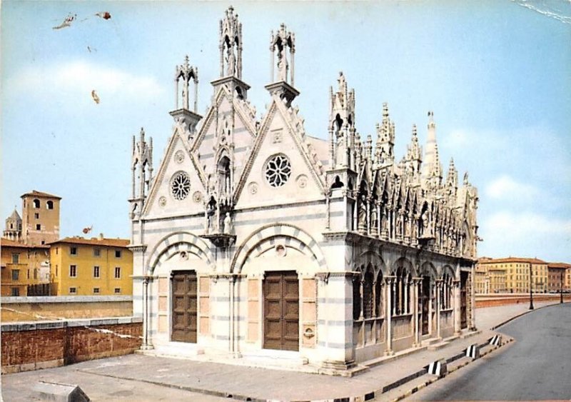 Church of St Mary of the Thorn Pisa Italy Postal Used Unknown 