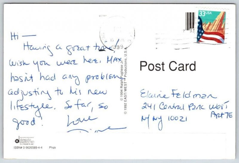 Long Island New York Beach Bums Postcard 1999