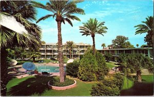Los Olivos Lodge Hotel Phoenix AZ Vintage Photochrome Postcard