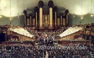 Mormon Tabernacle - Salt Lake City, Utah UT  