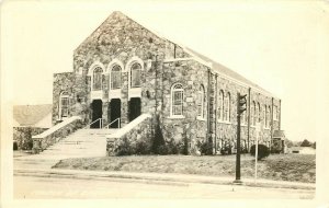 RPPC Postcard; Church of Christ, Kilgore TX Gregg County unposted