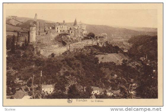 Vianden - Le Chateau , Luxembourg, 1910s #2