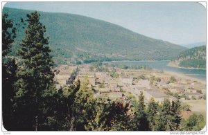 Scenic view from Gyro Park, Nelson, B.C., Canada, 40-60s