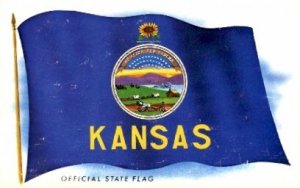 Official State Flag - Misc, Kansas KS