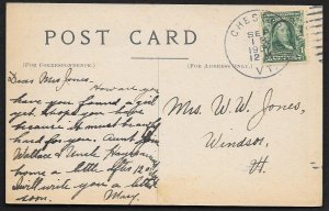 The Fullerton Hotel Chester Vermont Used c1907