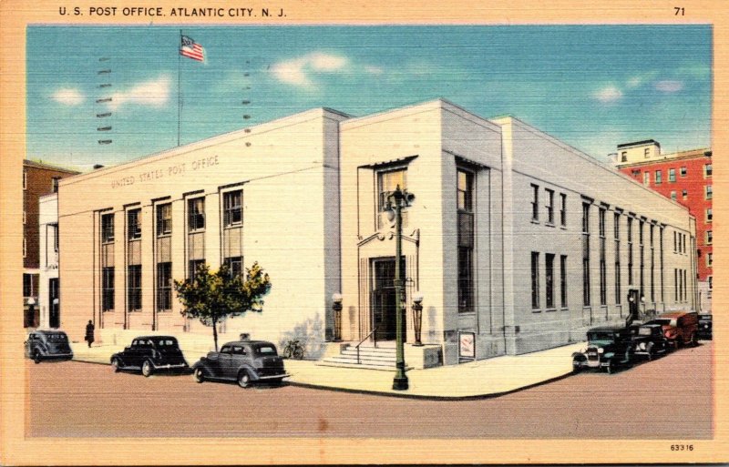 New Jersey Atlantic City Post Office 1947