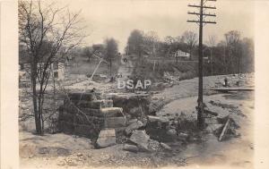 C11/ Belle Vernon Pennsylvania Pa Real Photo RPPC Postcard c1910 Flood Disaster