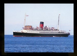 FE2801 - Isle of Man Ferry - Lady of Mann , built 1930 - postcard