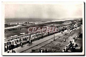 Old Postcard Cabourg View of the North Coast Beach