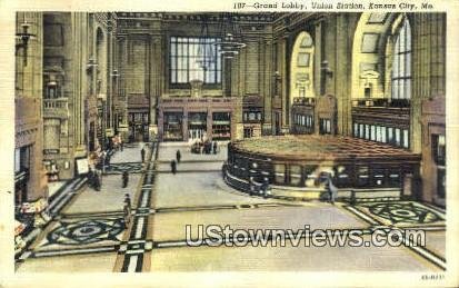 Grand Lobby, Union Station in Kansas City, Missouri