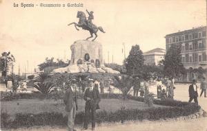 BG19677 la spezia monumentnto a garibaldi italy