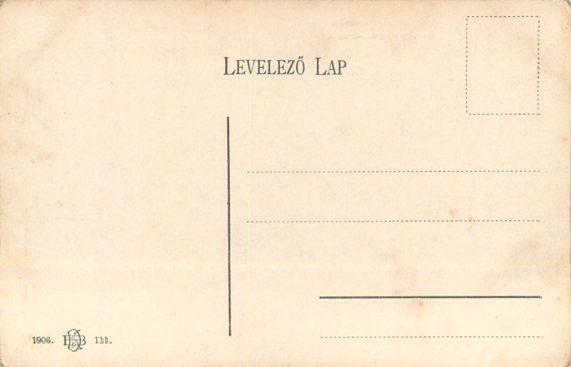 B514 Hungary Budapest Üllői út museum & tramway 1906