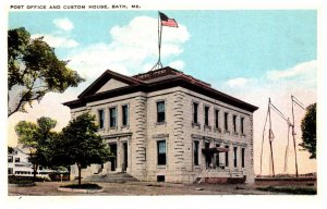 Maine  Bath Post Office and Custom House