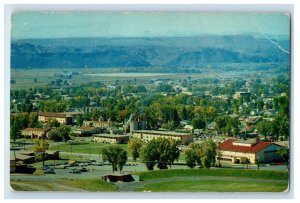 1971 Bird's Eye View Of Western State College Gunnison Colorado CO Postcard