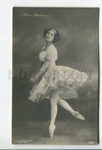 478384 Anna PAVLOVA Russian BALLET Dancer Role PHOTO postcard LEISER Berlin