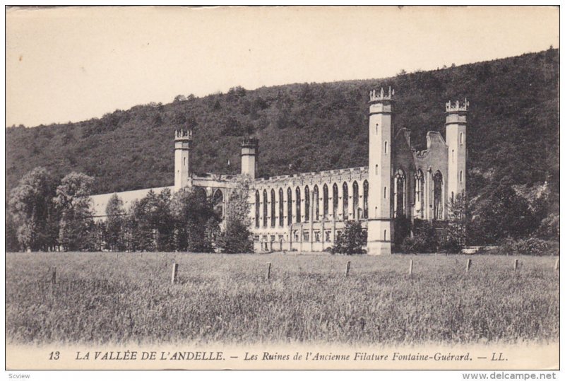 Les Ruines De l'Ancienne Filature Fontaine-Guerard, LA VALLEE DE L'ANDELLE, F...