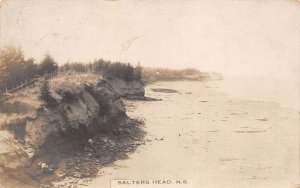 Salters Head Nova Scotia Canada Beach Scene Scenic View Real Photo PC AA67545