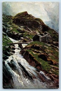1910 Tuck Oilette Vintage Postcard Norway Buarbrae Odde Wide World No. 7079