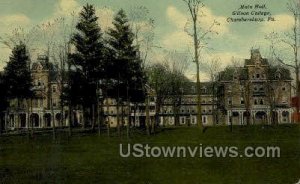 Main Hall, Wilson College - Chambersburg, Pennsylvania PA  