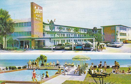 Florida Daytona Safari Beach Motel and Swimming Pool