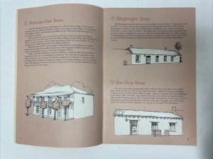 Old Town San Diego California State Historic Park Pamphlet (1988)