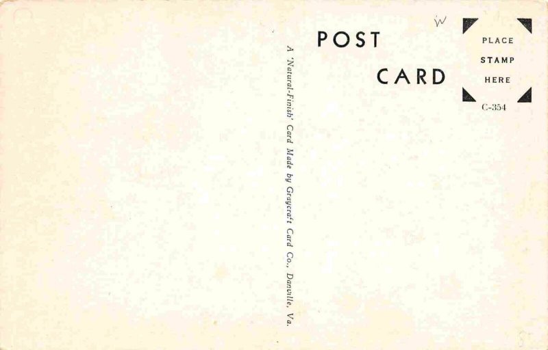 Nichlos Bank Building Chickasha Oklahoma postcard