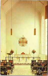 Interior of Chapel of Christ Church Cathedral, St Louis MO Vintage Postcard I19