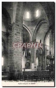 Old Postcard Collegiate Church of Dorat