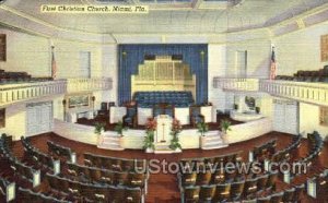 First Christian Church - Miami, Florida FL  