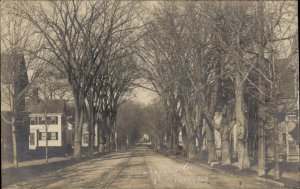 Saugus Massachusetts MA Street Scene c1910 Real Photo Vintage Postcard