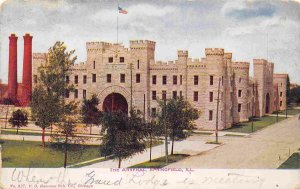 The Arsenal Springfield Illinois 1911 postcard