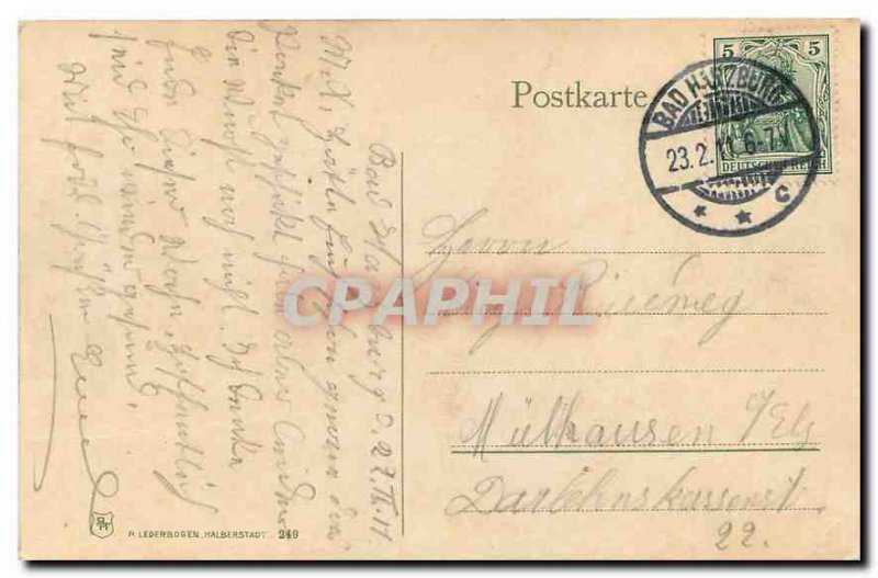 Old Postcard Bad Harzburg Juliushall