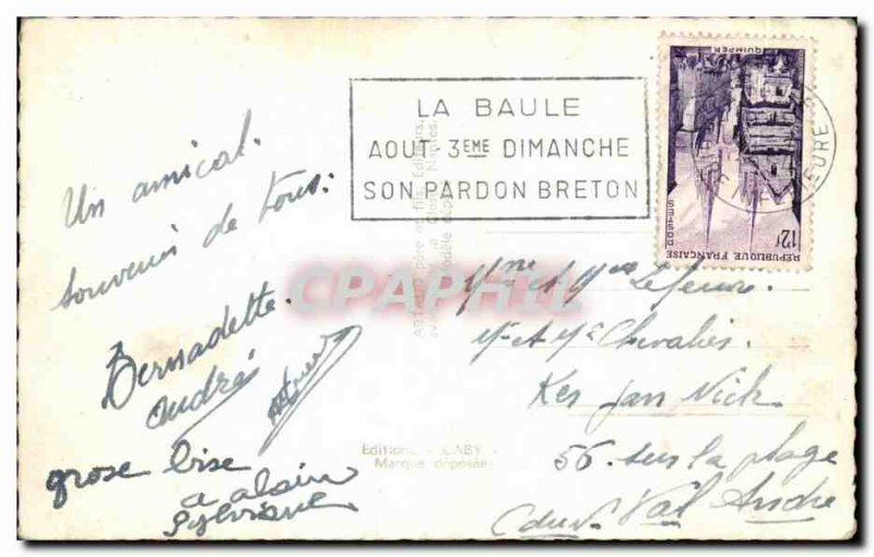 Old Postcard Guerande